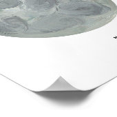 Impression d'art de lune peinte (Coin)