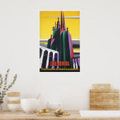 Impression d'art de Luxembourg Affiche de voyage v (Cuisine)