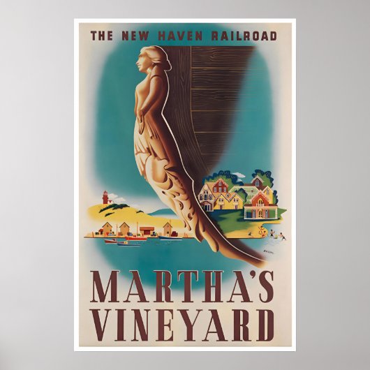 Impression d'art de Martha's Vineyard Ben Nason (Devant)