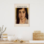 Impression d'art de Matisse - Affiche de portrait (Cuisine)