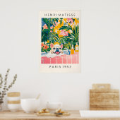 Impression d'art de Matisse de Bouledogue Français (Cuisine)