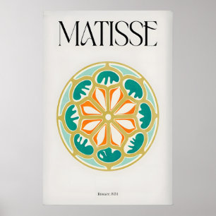 Impression d'art de Matisse Rosace954 Rosace Géomé