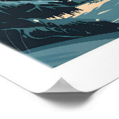 Impression d'art de Megève - France 1 (Coin)