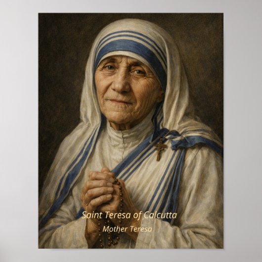 Impression d'art de Mère Teresa (Devant)