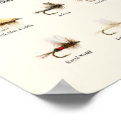 Impression d'art de motifs classiques de mouches s (Coin)