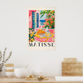 Impression d'art de mouette de style Matisse moder (Cuisine)