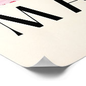 Impression d'art de moufette dans une baignoire ro (Coin)