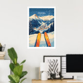 Impression d'art de mur de ski Ischgl 1 (Bureau à domicile)