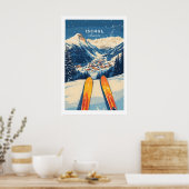 Impression d'art de mur de ski Ischgl 1 (Cuisine)
