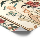 Impression d'art de paon indien, faune botanique (Coin)