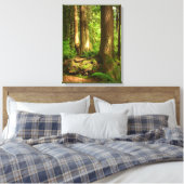 Impression d'art de paysage canadien Forêt de la c (Insitu(Chambre))