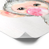 Impression d'art de pépinière bulle de safari sing (Coin)