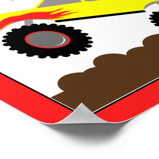 Impression d'art de pépinière personnalisée de Mon (Coin)