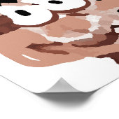 Impression d'art de personnage de garçon mignon et (Coin)