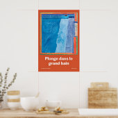 Impression d'art de piscine Mur Moderne Riviera fr (Cuisine)