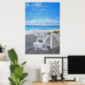 Impression d'art de plage Waiting - Just Dahl (Bureau à domicile)