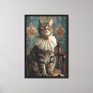 Impression d'art de portrait de chat personnalisé