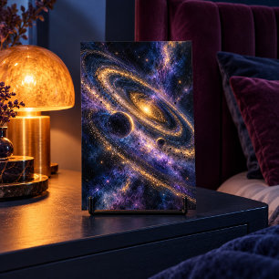 Impression d'art de poussière orbitale