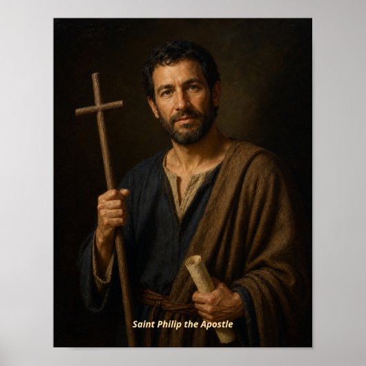 Impression d'art de Saint Philippe l'Apôtre (Devant)