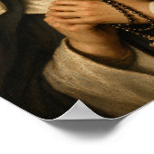 Impression d'art de Sainte Rose de Lima (Coin)