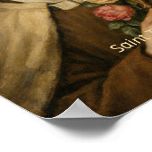 Impression d'art de Sainte Thérèse de Lisieux (Coin)
