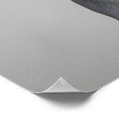 Impression d'art de salle de bain de lévrier drôle (Coin)