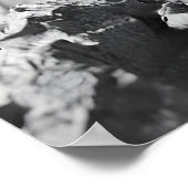 Impression d'art de salle de bain de rouleau de pa (Coin)