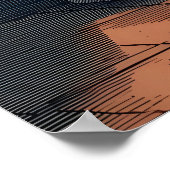 Impression d'art de salle de bain grenouille Dessi (Coin)