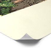 Impression d'art de sentier forestier japonais ins (Coin)