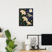 Impression d'art de serre de Moonflower (Bureau à domicile)