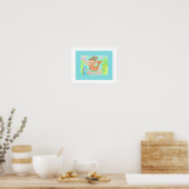 Impression d'art de sirène sur toile (Cuisine)