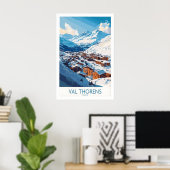 Impression d'art de ski à Val Thorens 1 (Bureau à domicile)