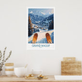 Impression d'art de ski du Grand Massif 1 (Cuisine)