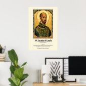 Impression d'art de St. Ignace de Loyola Fondateur (Bureau à domicile)