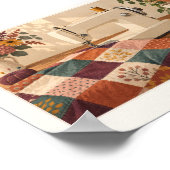Impression d'art de studio de patchwork en pièces (Coin)