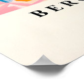 Impression d'art de toilettes rose de caniche joue (Coin)