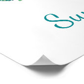 Impression d'art de tortue de mer Boho - Art mural (Coin)