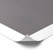 Impression d'art de triangle géométrique Gris fonc (Coin)