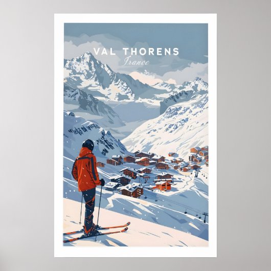 Impression d'art de Val Thorens 1 (Devant)