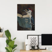 Impression d'art de ver colérique bibliophile fant (Bureau à domicile)