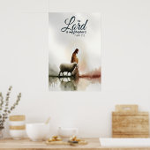 Impression d'art de verset biblique, Psaume 231 Ch (Cuisine)