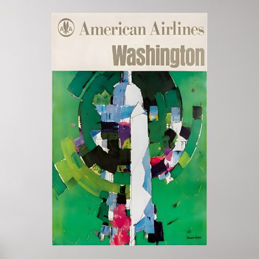 Impression d'art de Washington DC Affiche de voyag (Devant)
