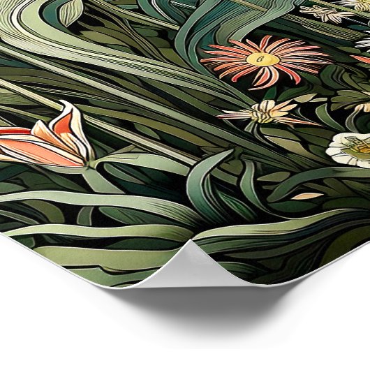 Impression d'art des tulipes (Coin)