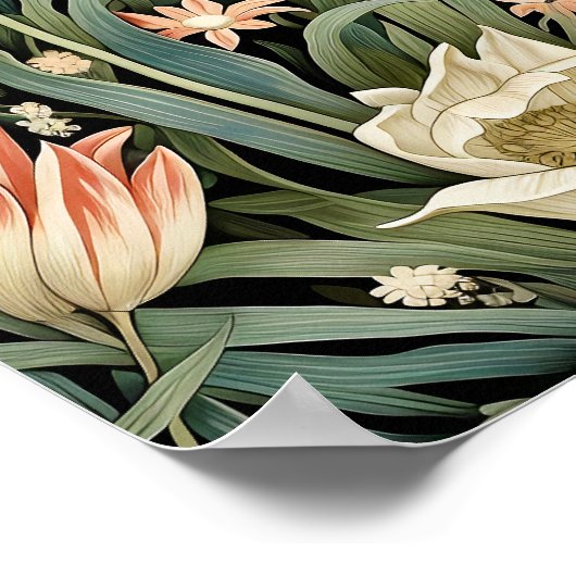 Impression d'art des tulipes (Coin)