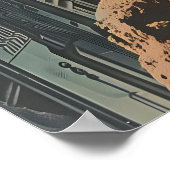 Impression d'art d'exploration spatiale de science (Coin)