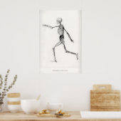 Impression d'art d'exposition George Stubbs Squele (Cuisine)