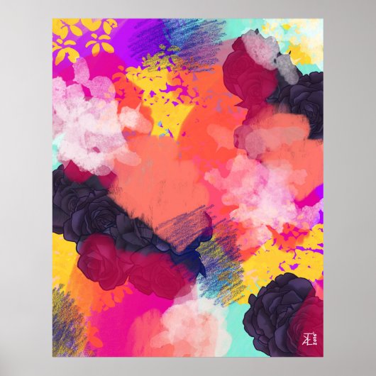 Impression d'art d'expression personnelle, Affiche (Devant)