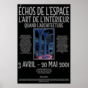 Impression d'art d'intérieur néo-gothique 2001 Gal