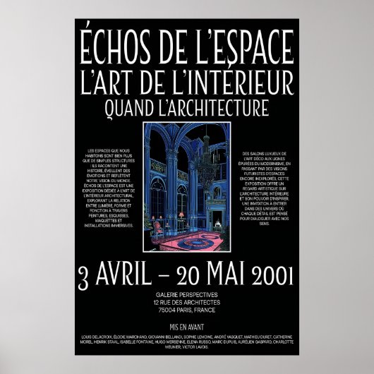 Impression d'art d'intérieur néo-gothique 2001 Gal (Devant)