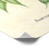 Impression d'art d'oiseau-de-mer Throsé Améthyste (Coin)